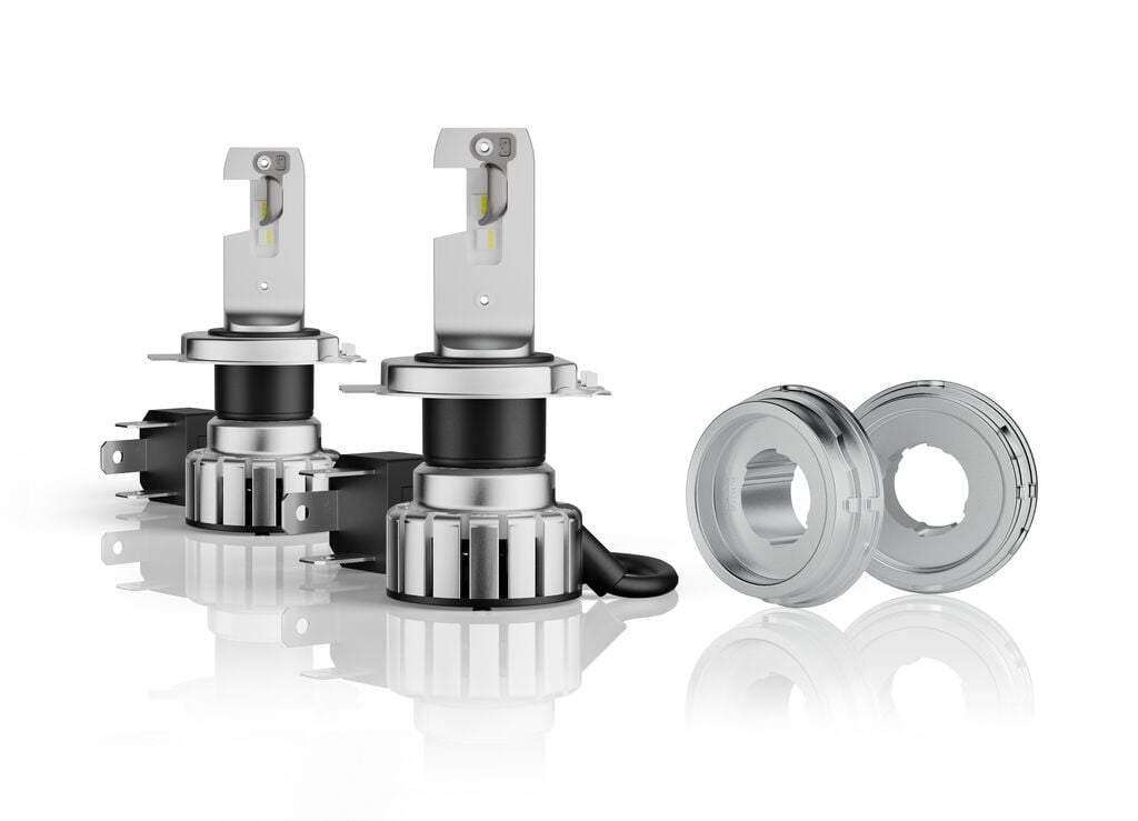 ekstra visning, der viser funktionerne i NIGHT BREAKER LED VINTAGE H4 – Street Legal – OSRAM