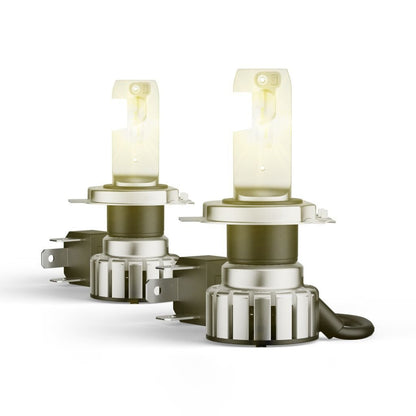 nærbillede af detaljer og materialer af NIGHT BREAKER LED VINTAGE H4 – Street Legal – OSRAM