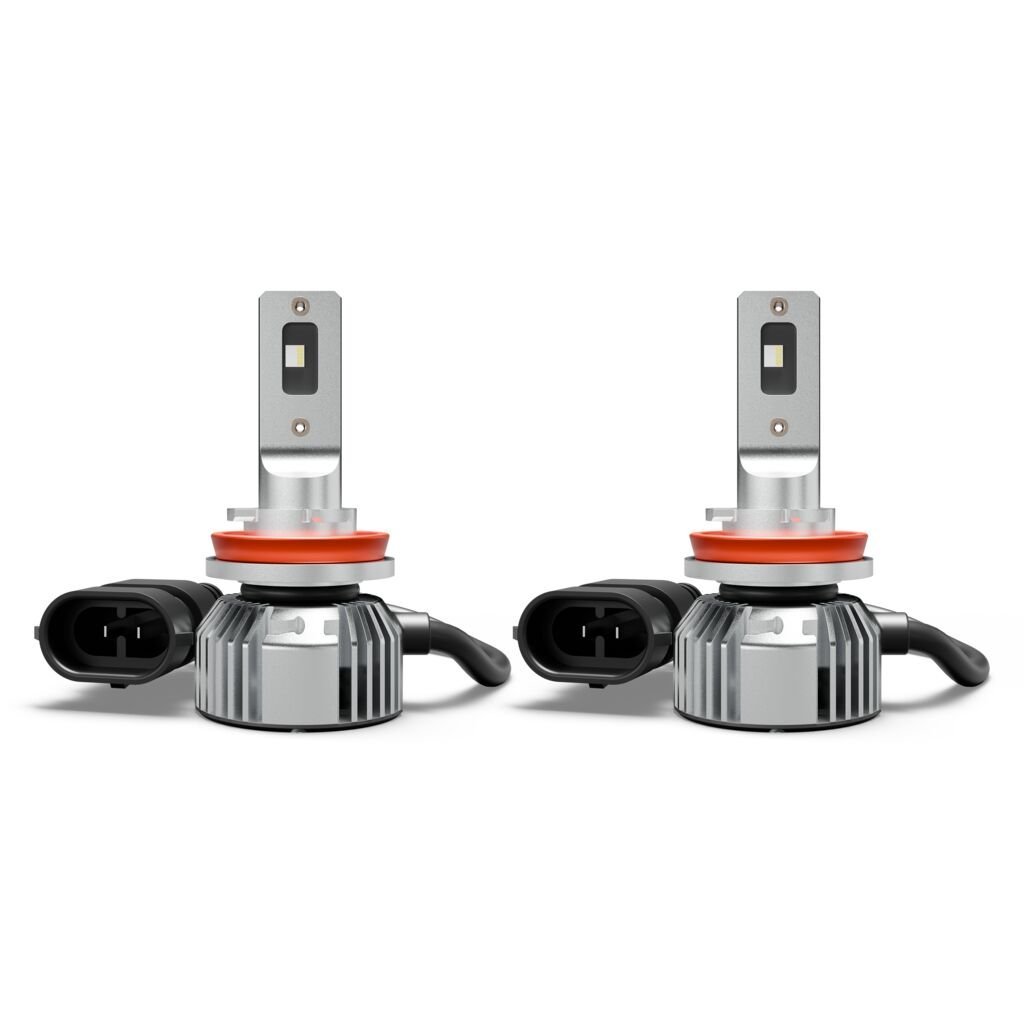 emballage og tilhørende tilbehør til NIGHT BREAKER SMART H9 – Street Legal – OSRAM