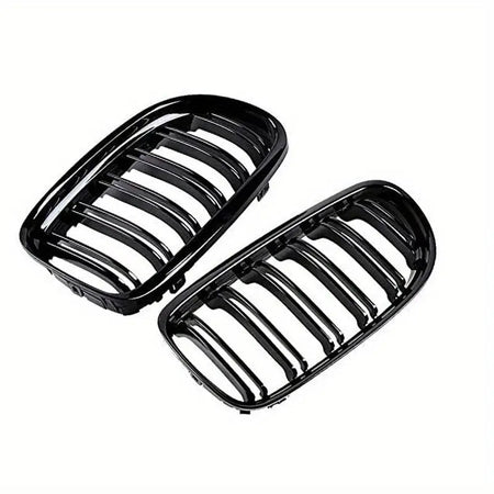 BMW 3 - serie E90/E91 LCI Nyre gitter 2009-2012 - Glans sort, ABS - plast - Carlevel - 