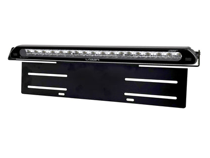 Nummerpladeholder til Lazer Linear 18 - produktbillede set forfra | ANDET