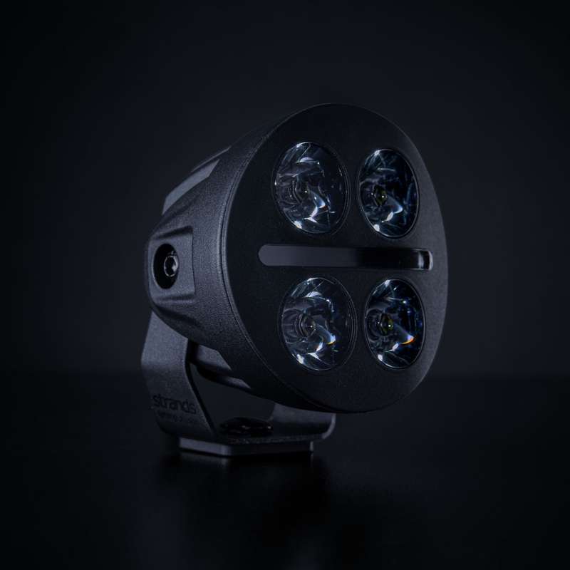 LED rampe NUUK D-Line MC 3" 2540 lm E-godkendt - Hvid/Gul Pos lys - produkt set fra siden | Carlevel