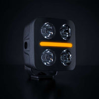 Ekstra lys NUUK D-Line QBA 3″ 2710 lm hvid/orange pos lys - produktbillede forfra | Carlevel