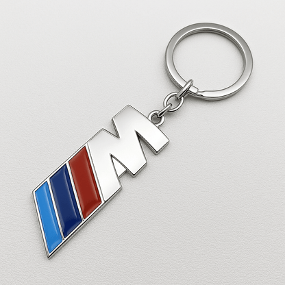 Nøglering BMW M - metal nøglering til stil og funktion - nærbillede detaljer | Carlevel