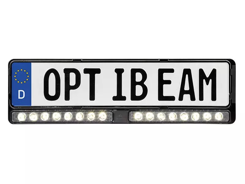 produktbillede forfra, der viser OPTIBEAM E – BAR EU TWIN – Optibeam
