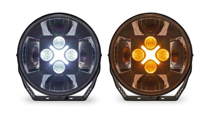 OPTIBEAM Ekstra lys Nine9 9" – dimensionsspecifikation | Optibeam