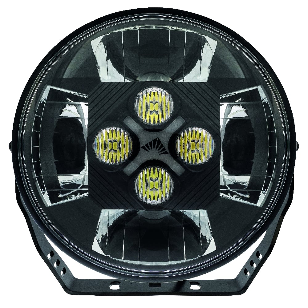 OPTIBEAM Extra light Nine9 9" – emballage og indhold | Optibeam