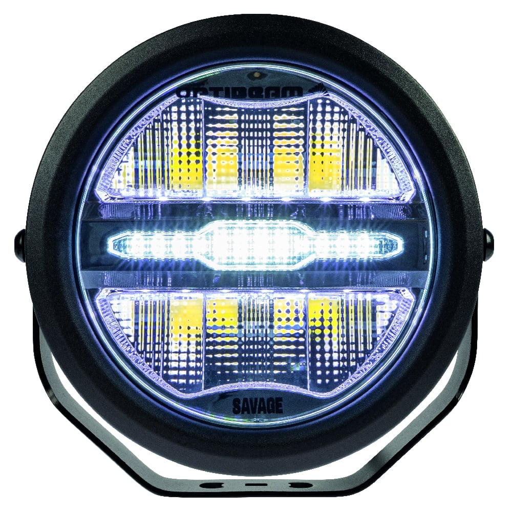 OPTIBEAM Extra light Savage 7" - målspecifikation | Optibeam