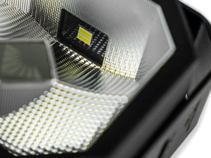 OPTIBEAM Octax Arbejdsbelysning 4.0 – emballage og indhold | Optibeam
