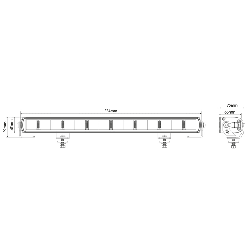 OPTIBEAM Super Captain ONE 600 - tilbehør og dele | Optibeam