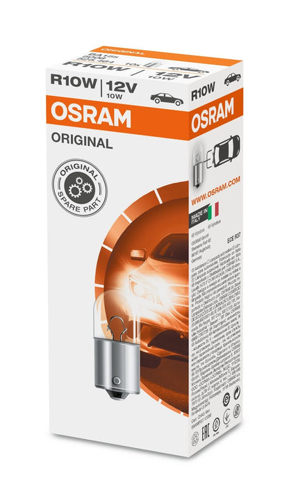 Osram – 5008 – METAL BASE R10W (UDPAKKET) – produktbillede set forfra | OSRAM