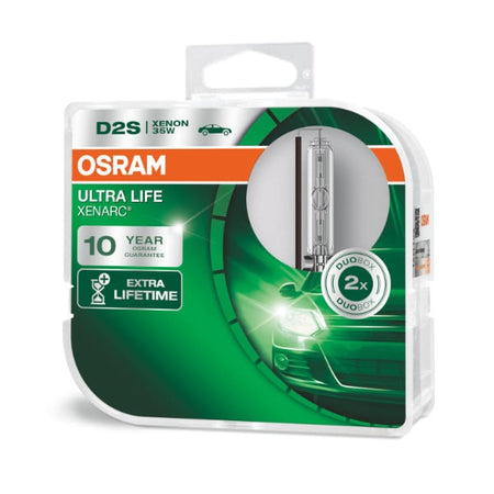 produktbillede fra forsiden viser D2S Xenarc Ultra Life – OSRAM