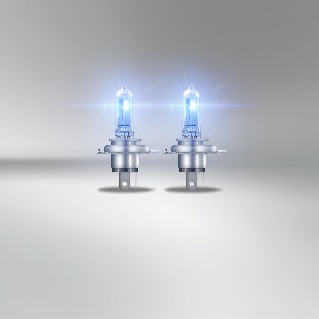 produktbillede fra forsiden viser OSRAM – H4 COOL BLUE INTENSE – 2 – PACK – OSRAM