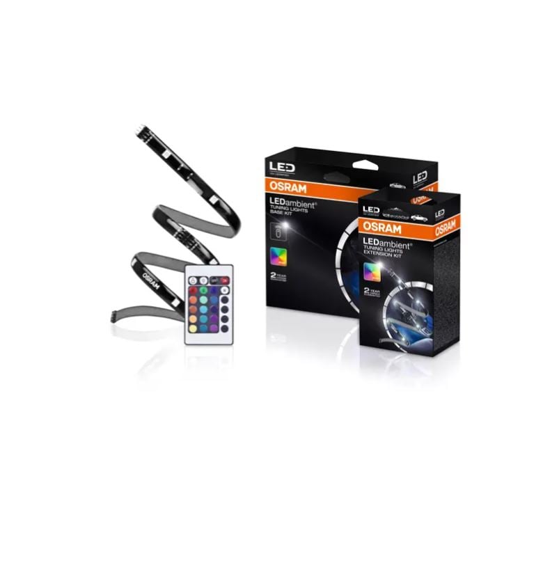 OSRAM LEDambient TUNING LIGHTS 12V – UDVIDELSESSÆT – nærbillede detaljer | OSRAM