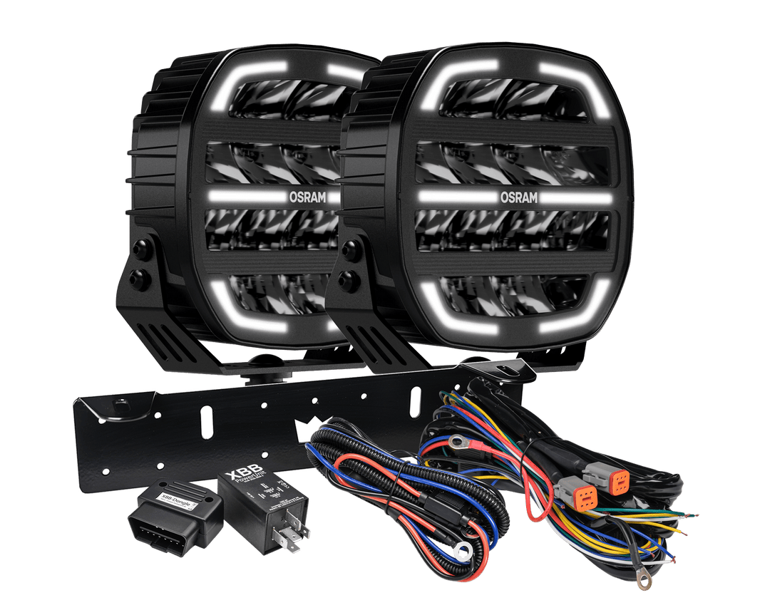 Osram LEDriving CUBE MX180 – CB 7" RAD2 – produktbillede forfra | OSRAM