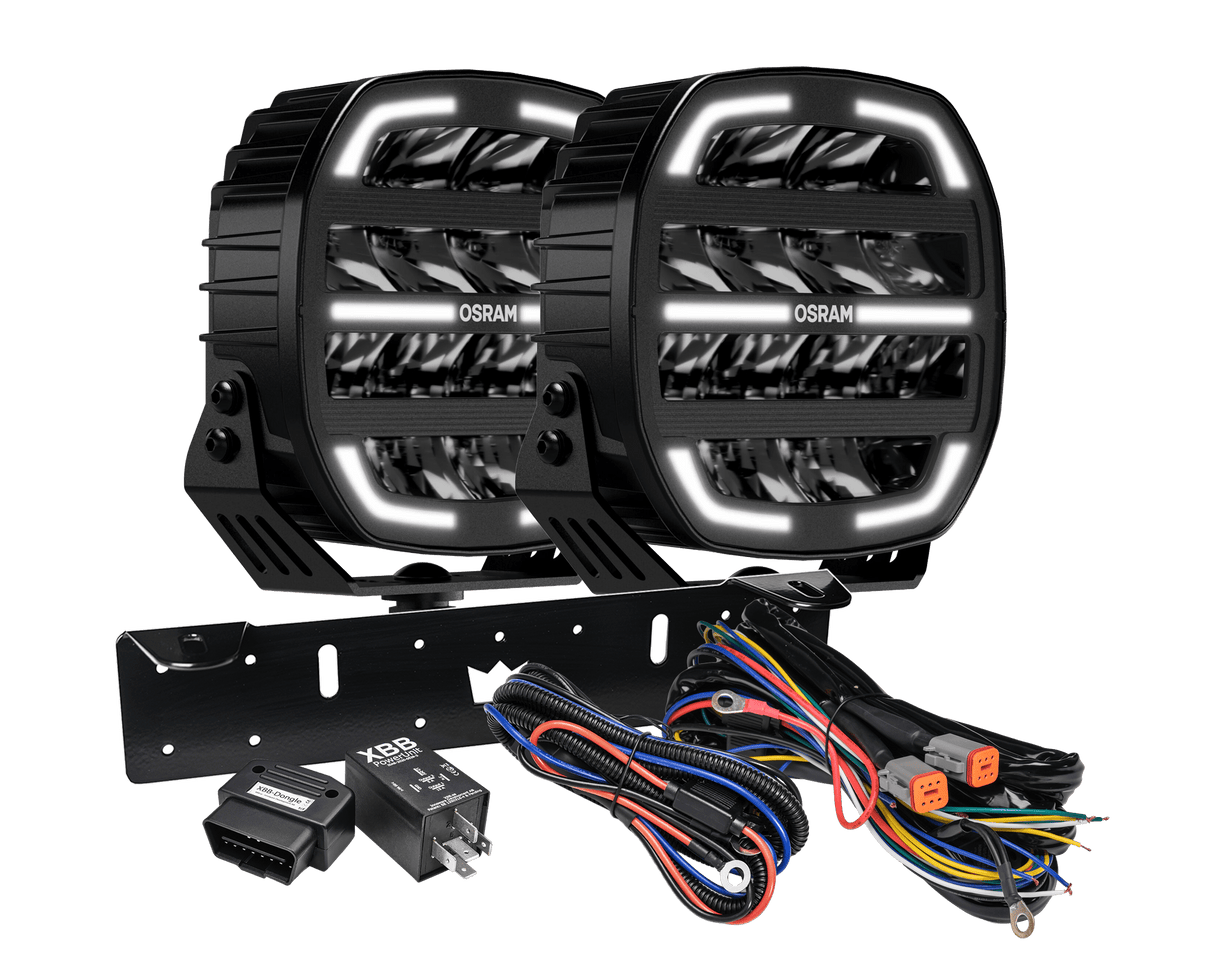 Osram LEDriving CUBE MX180 – CB 7" RAD2 – produktbillede forfra | OSRAM