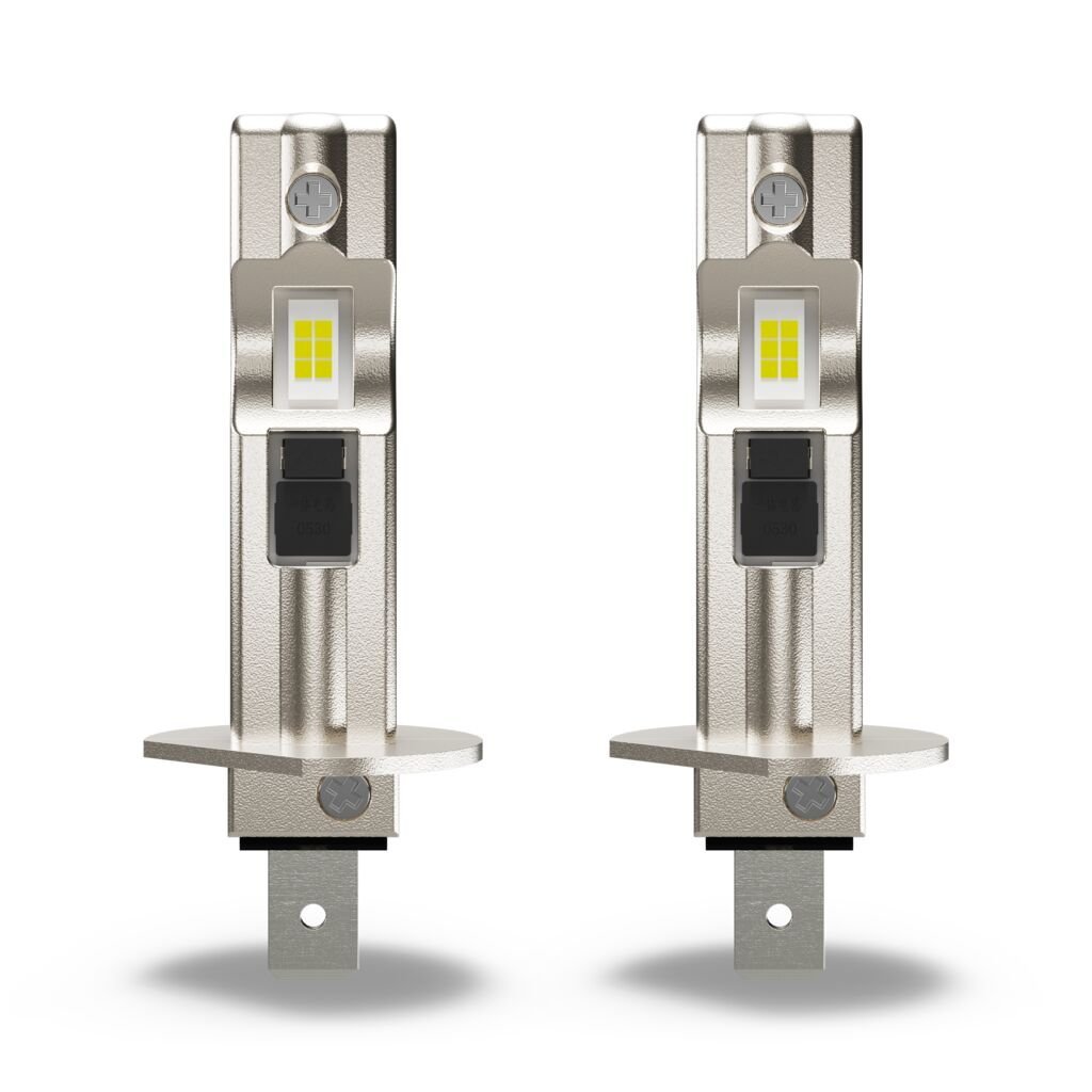 nærbillede af detaljer og materialer af LEDriving HL EASY H1 – OSRAM