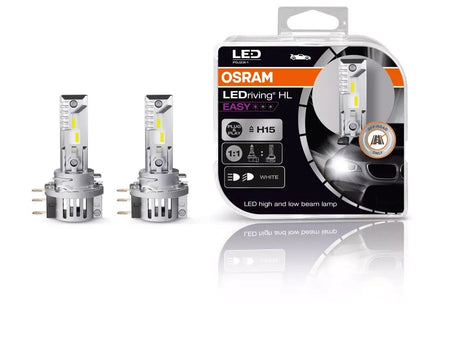 LEDriving HL EASY H15 – produktbillede forfra | OSRAM