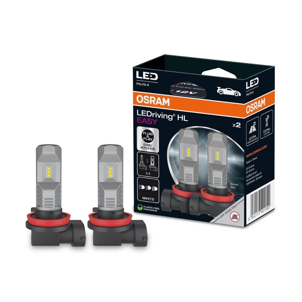 LEDriving HL EASY H8/H11/H16 – produktbillede forfra | OSRAM