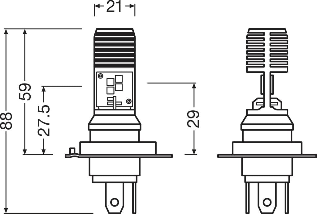 billede, der viser brugen af OSRAM LEDriving HLM EASY HS1 - OSRAM