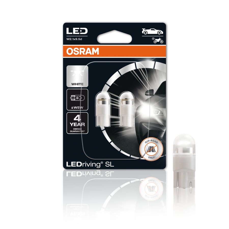 LED-kørsel LED-lampe SL W5W – ekstra billede | OSRAM