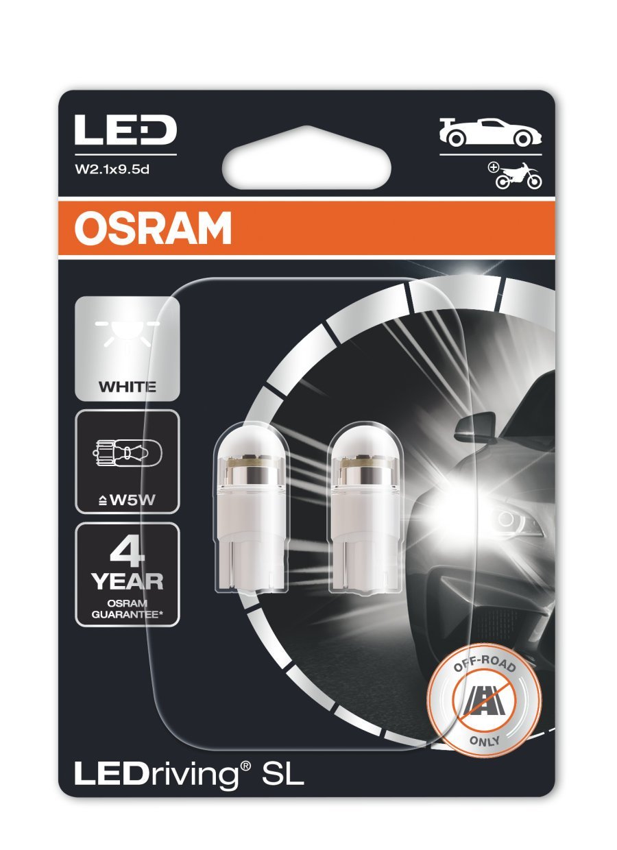 LED-kørende LED-lampe SL W5W – supplerende visning | OSRAM