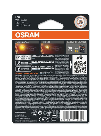 LED-kørsel LED-lampe SL W5W – produktbillede 15 | OSRAM
