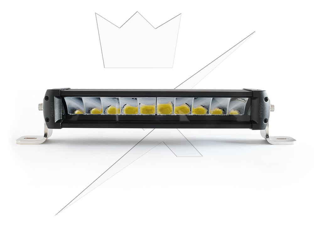 sidebillede, der viser profil og design af OSRAM LEDriving LEDramp FX250 Combo 31cm - OSRAM
