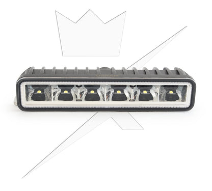 nærbillede af detaljer og materialer af OSRAM LEDriving LEDramp SX180 Spot 19cm – OSRAM