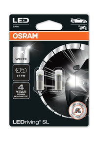 OSRAM LEDriving SL T4W – BA9s – 6000K – produktbillede forfra | OSRAM