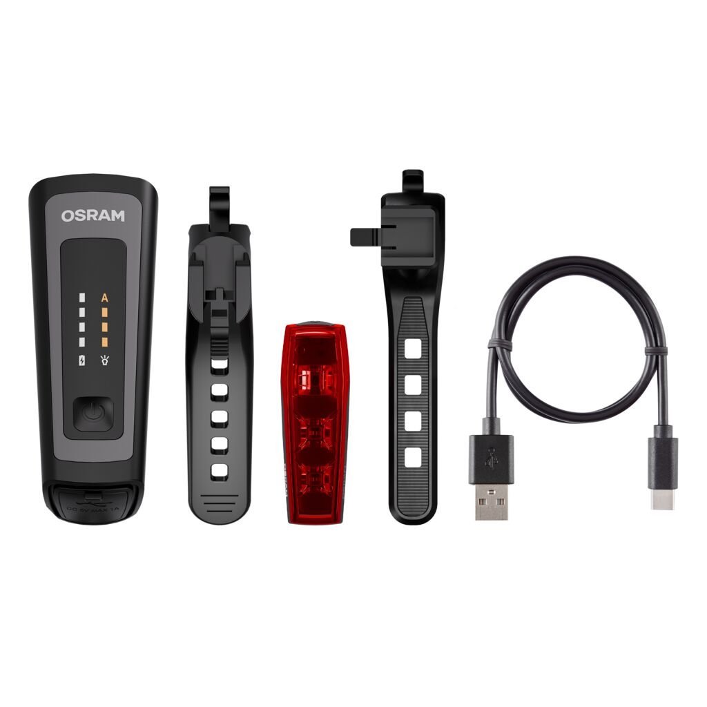 OSRAM LEDs BIKE RACE 100 SET – produkt set fra siden | OSRAM