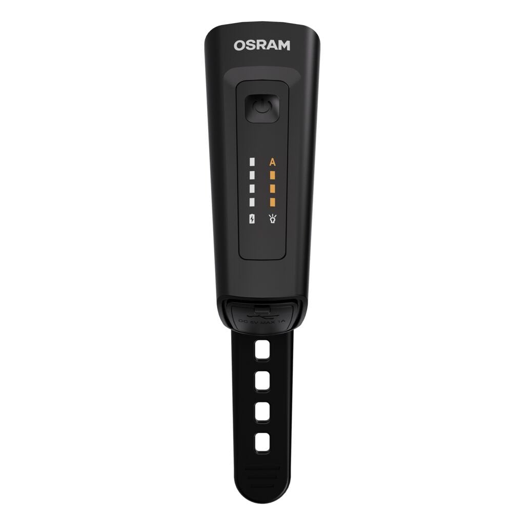 ekstra visning, der viser funktionerne i OSRAM LEDs BIKE RACE 80 SET – OSRAM
