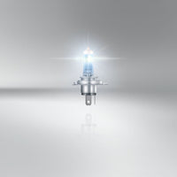 produktbillede forfra, der viser OSRAM Night Breaker 220 – H4 – 1 – Pack – OSRAM