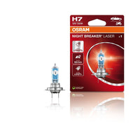 OSRAM Night Breaker Laser – H7 – 1 – PACK – produktbillede set forfra | OSRAM