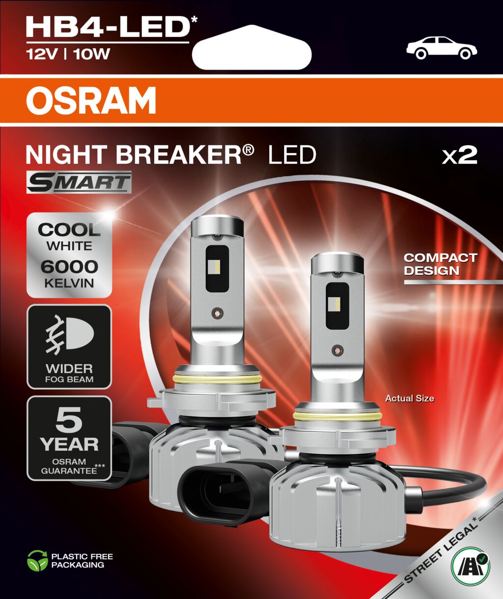 OSRAM NIGHT BREAKER LED SMART – HB4 – i brug | OSRAM
