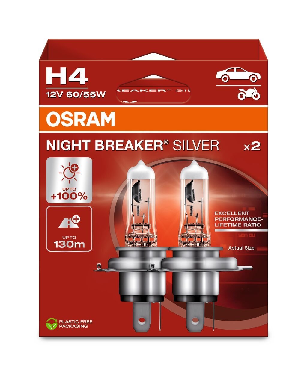 NIGHT BREAKER SILVER H4 – i brug | OSRAM