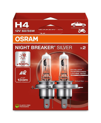 NIGHT BREAKER SILVER H4 – i brug | OSRAM