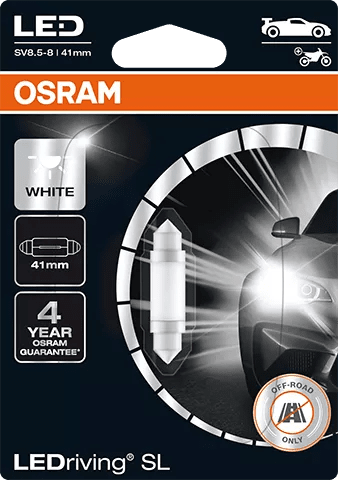 OSRAM ORIGINAL FESTOON – 5W – 12V – i brug | OSRAM