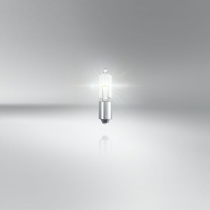 OSRAM ORIGINAL – METAL BASE – H21W – 12V – produktbillede forfra | OSRAM