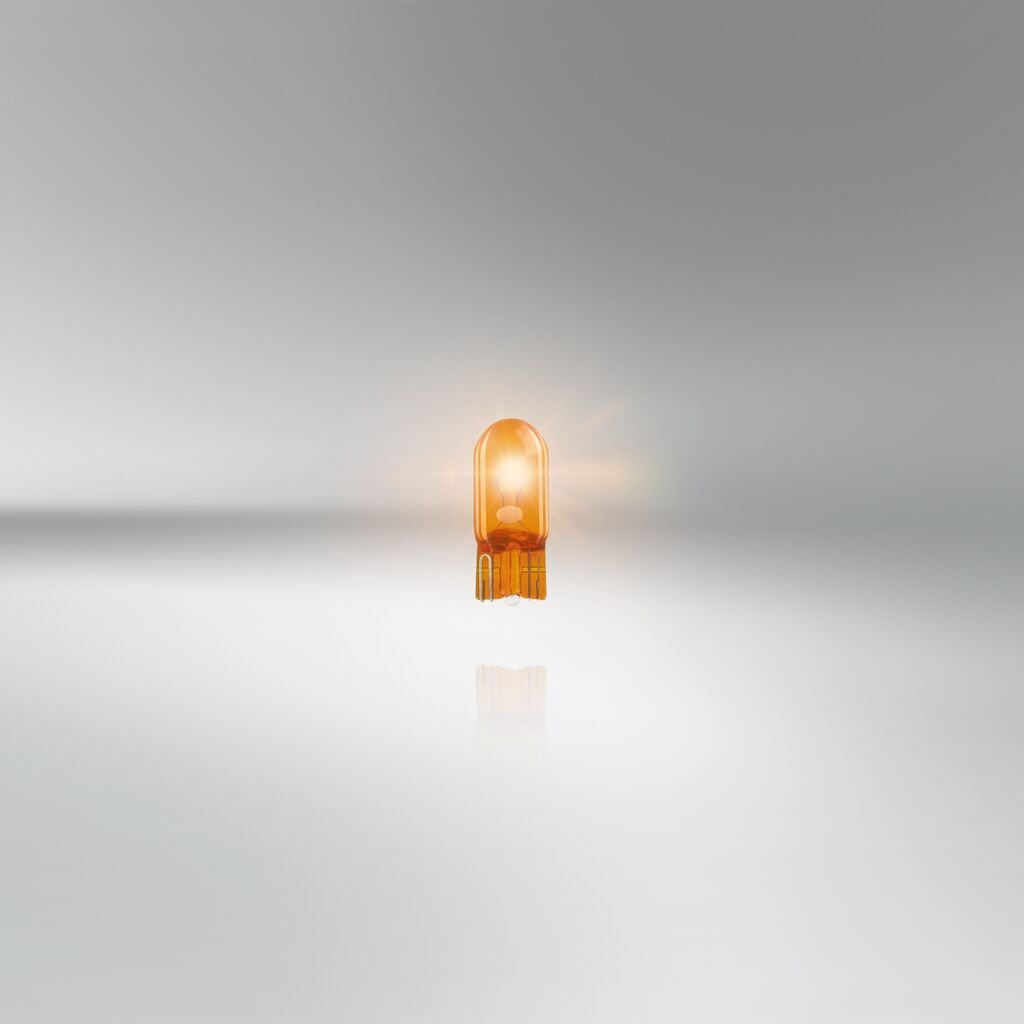 OSRAM ORIGINAL – WEDGE BASE – WY5W – 12V – produktbillede forfra | OSRAM