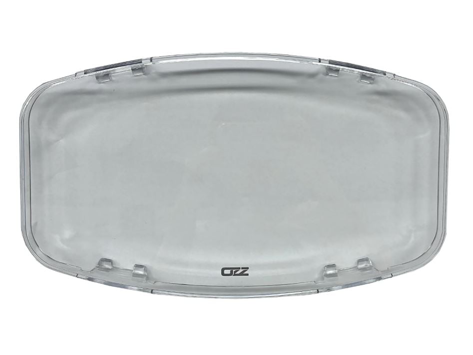 OZZ Transparent linsecover Oval - produktbillede forfra | OZZ