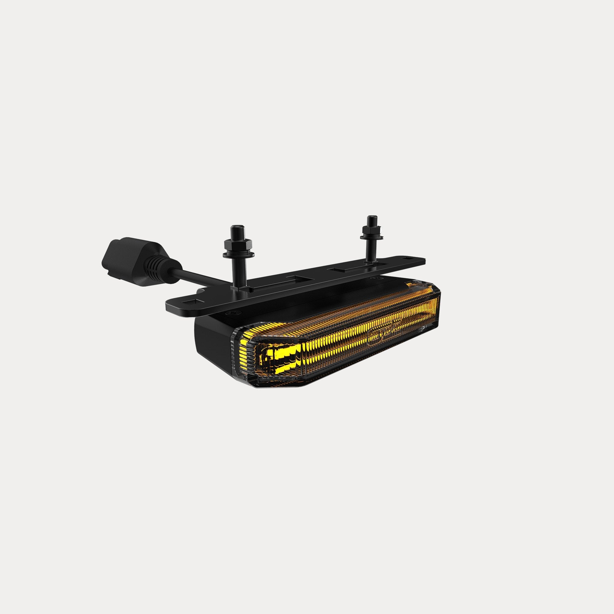 OZZ WL1 65 - Flash Light LED - Sort - 10 - 30V - nærbillede detaljer | OZZ