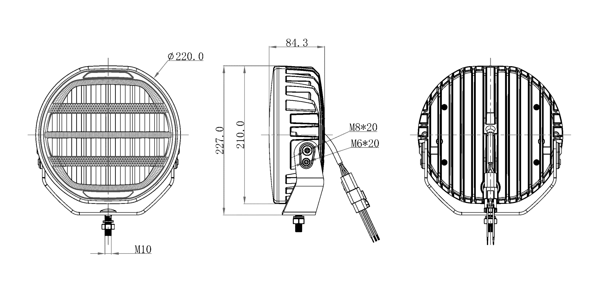 OZZ XR2 P9 Sort - Dimensioner Specifikation | OZZ
