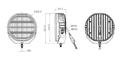 OZZ XR2 P9 Sort - Dimensioner Specifikation | OZZ