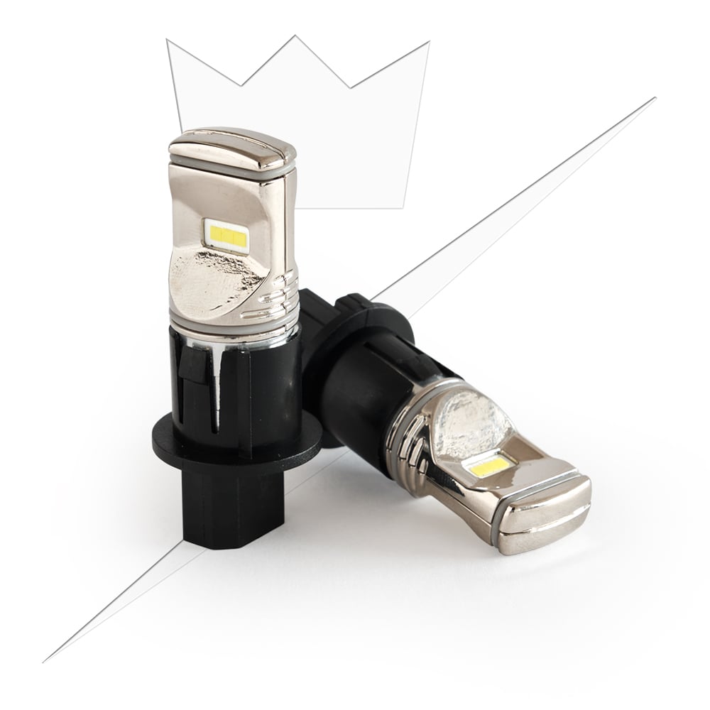 PH16W LED Krom Volvo Baklygter - produkt set fra siden | ANDRE
