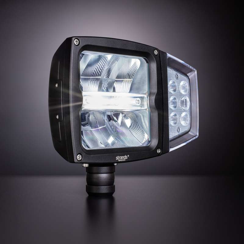 Plovlampe Strands Lighting Division 4-funktions fjernlys advarselslys for nærlys - produktbillede forfra