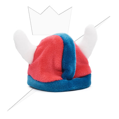 sidebillede, der viser profil og design af Poppy Viking Hjelm - Poppy