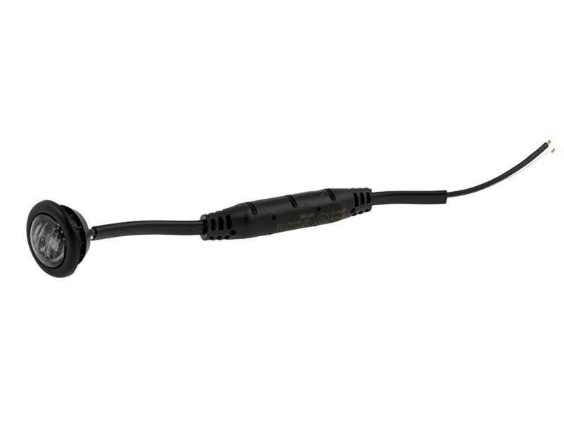 Positionslys, Optibeam Dark Phantom, 181RME ,Rød - i brug | Optibeam