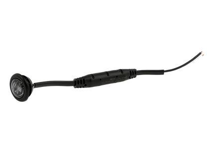 Positionslys, Optibeam Dark Phantom, 181WME ,Hvid - produkt set fra siden | Optibeam