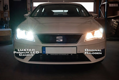 Premium CANBUS HB3 pære /9005 – 52 W – nærbillede detaljer | LUXTAR